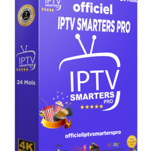 Activation application IPTV SMARTERS 24 mois